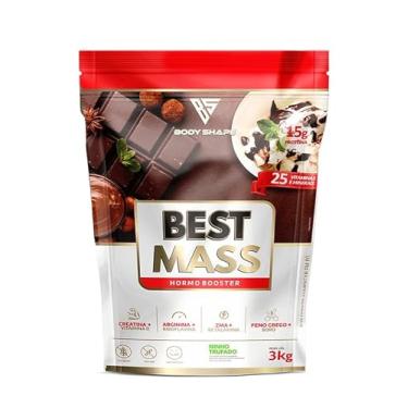 Imagem de Hipercalórico Best Mass (Com Creatina) Body Shape 3kg Refil (3kg, Ninho Trufado)