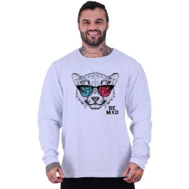 Imagem de Blusa Moletom Basic MXD Conceito Sem Touca Treino De Inverno Fitness-Masculino