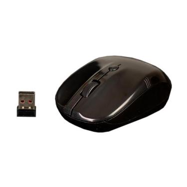 Imagem de Mouse Sem Fio Óptico Ergonômico Wireless Hoopson 2.4g Ms-37w 1600 Dpi 