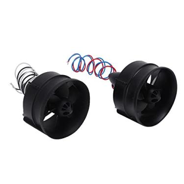 Imagem de 2 peças de ventilador conduzido RC 30 mm lâmina boa coordenação kit de hélice para aeronaves conduzidas a eletricidade