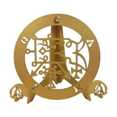 Imagem de Sigilo Magico Caim/Camio - Genérico, Dourado