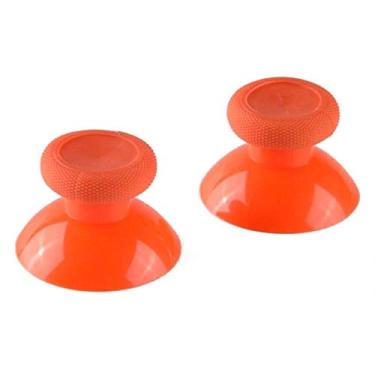 Imagem de Boné Joystick com palito analógico para controle Xbox One, capa de borracha para cogumelo, Laranja