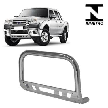 Imagem de Quebra Mato Ranger 2010 a 2012 Cromado com Chapa - CCF