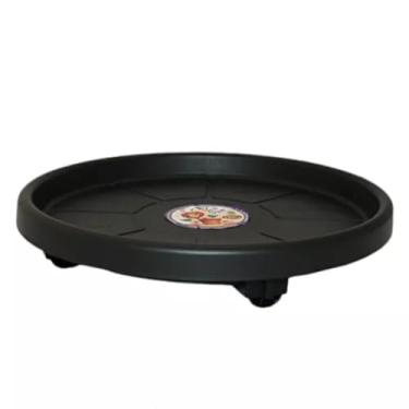 Imagem de Suporte para Vaso de Planta，Suporte para Vaso de 27 Cm com Rodas(PRETO)