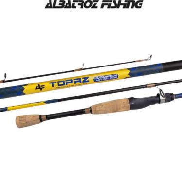 Imagem de Vara Topaz Carbono Albatroz Para Molinete 1,80m 6-12lbs Casting 7-21g