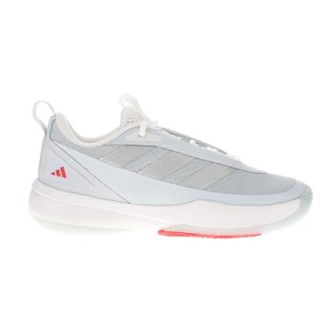 Imagem de adidas Tênis unissex adulto Front Court, Azul halo, prata, metálico/branco, 5.5 Women/4.5 Men