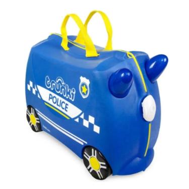 Imagem de Mala Infantil Com Rodinha 18L Carro De Policia - Trunki
