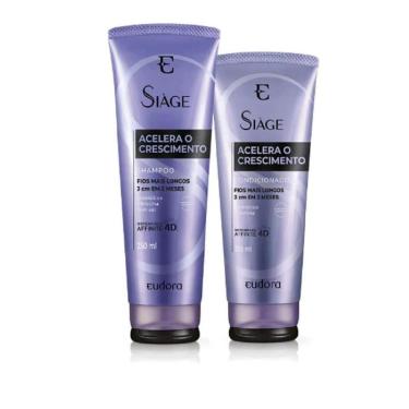 Imagem de Kit Siàge Acelera o Crescimento Shampoo +Condicionador-Unissex