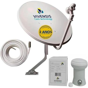 Imagem de Antena Mini Parabólica Vivensis 60cm 5G