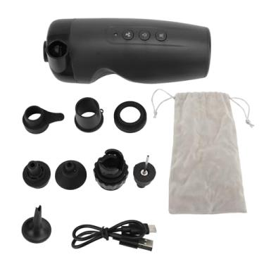 Imagem de Bomba de ar elétrica sem fio portátil 3000mAh Bateria movida a um deflator com 8 bicos de luz LED para acampamento em casa itens infláveis ao ar livre Material ABS material