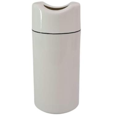 Imagem de Kit 6 Porta Garrafa Térmico 600ml - Camisinha para Cerveja - Isopor para Cerveja | Bar | Restaurante | Lanchonete (Branco)