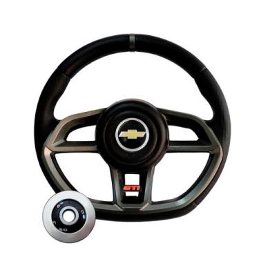 Imagem de Volante Gti Gm Corsa Classic Wind Celta Astra Vectra Prisma - Compatív