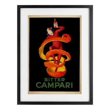 Imagem de Stupell Industries Impressão emoldurada preta amarga Campari Design sob vidro por Marcus Jules, 23 x 17