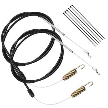 Imagem de 119-2379 290-945 Cabo de controle de tração de substituição com Reciclador Toro cortadores de grama a gás autopropelidos de 55 cm, substituição do cabo de controle de acionamento para peças de