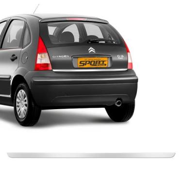 Imagem de Friso Tampa Porta Malas Citroen C3 Cromado Resinado - SPORTINOX, Citro