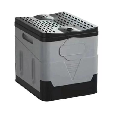 Imagem de Toalete Portátil Dobrável Para Camping Emergência Assento Reutilizável