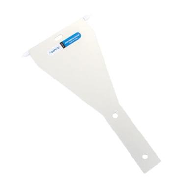 Imagem de KiBcsLic Medidor de centralização para suporte de alinhamento de rodas Medidor de correção Equipamento de reparo de bicicleta Ferramenta de manutenção, Prata