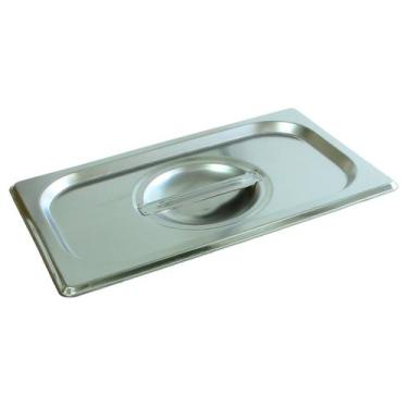 Imagem de Tampa Para Cuba Gastronômica Gn 1/4 Inox Buffet Cozinha - JMA Inox