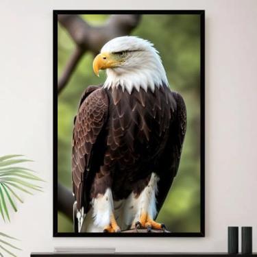 Imagem de Genérico, Quadro Escritório Aguia Foco Missão Decorativo A4 23x33cm