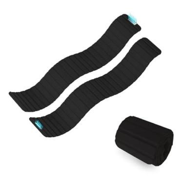 Imagem de TOSAMC Conjunto de pesos ajustáveis para pulso e tornozelo (0,5 kg/0,9 kg cada) para homens e mulheres para exercícios intensificados – Pulseiras de exercícios duráveis para impulsionar seus treinos 1