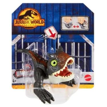 Imagem de Jurassic World Dominion Uncaged Wild Pop Ups Dinosaur Toys, Collectible Figures, Manually Activated (Carnotaurus)