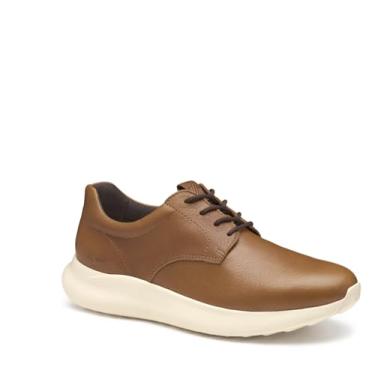 Imagem de Johnston & Murphy Amherst 2.0 Tênis masculino de bico liso, Bronze de grão integral, 39