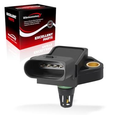 Imagem de MAP Sensor Manifold Pressão absoluta: Compatível com VW Audi 0281002976 0281002977 03G906051E 03G 906 051 E, 2006-20 VW Jetta Golf GTI,2004-16 Touareg, 2017-19 Audi Q7,2 002-08 A4,2006-12 A3,2004-09