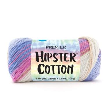 Imagem de Premier Yarns Fio Hipster Algodão RUMB, Berry Rumble