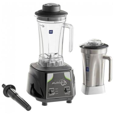 Imagem de Liquidificador Industrial AvaMix BX2000TS 3,55 cv com Controle de Alternância, Jarra de Aço Inoxidável de 1,89 Litros e Jarra de Plástico