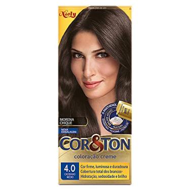 Imagem de Cor&Ton Tintura 4.0 Castanho Médio 50G