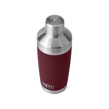 Imagem de YETI Rambler Coqueteleira de 590 ml, aço inoxidável, isolado a vácuo, Wild Vine Red