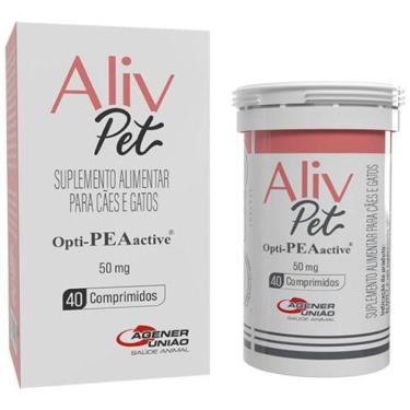 Imagem de Aliv Pet Opti-Pea Active 150Mg C/40 Comprimidos Agener União