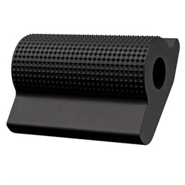 Imagem de 2 peças de capa de borracha para pedal de alavanca de mudança de marchas de motocicleta, protetor de sapato, gel de dedo do pé (preto)