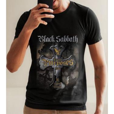 Imagem de Camiseta Personalizada Black Sabbath Unissex Rock Metal - Old Seven, P