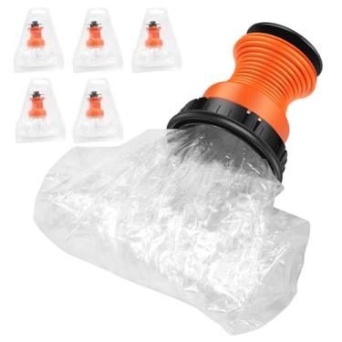 Imagem de 6 unidades de bolsa de balão vaporizador para vaporizador portátil de dígitos V0lcan0, bolsa de armazenamento de plástico com substituição de balão de suporte para