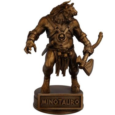 Imagem de Estátua Minotauro Mitologia Grega Estatueta - Versão 3 (Cor Cobre Antigo)