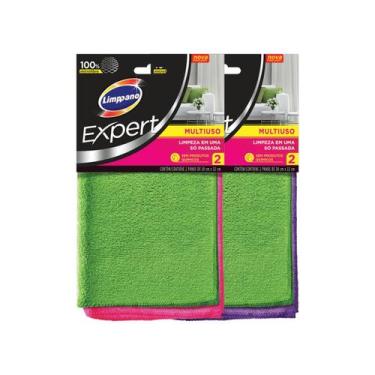 Imagem de Expert Multiuso Limppano 30x32cm - 2 panos
