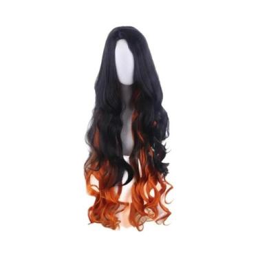 Imagem de Cosplay Nezuko Kamado - Traje de Quimono Demon Slayer Kimetsu no Yaiba