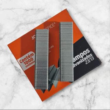 Imagem de Grampo Galvanizado 23/13 Cx C/1000un Para 100 Folhas - JOCAR