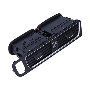 Imagem de Painel Louver Airvent Center A/C Outlet, Padrão Original, OE 8R1820951GWVF-PT, FIXA para 2009-2018, Instalação Fácil, Material ABS, Preto