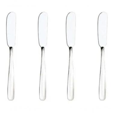 Imagem de Jogo De Espátulas Para Manteiga Em Inox 4 Peças - Mimo Style - Asa19281