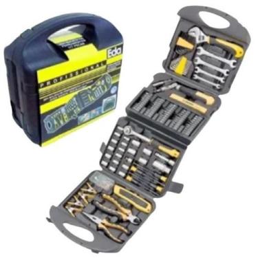 Imagem de Kit Ferramenta Jogo Maleta Caixa 117 Peças Caixa Ferramenta - A.R Vari