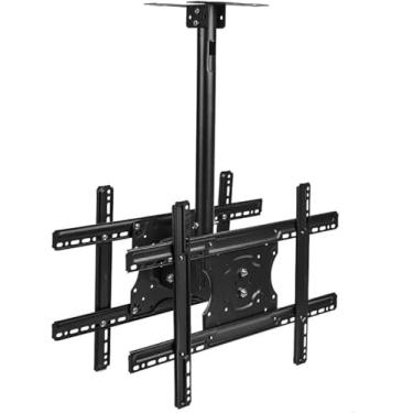 Imagem de Suporte de TV telescópico para TV de teto, suporte de TV lateral para TVs de tela plana de 32 a 75 polegadas, suporte dobrável para TV de parede (A 0,53 m)