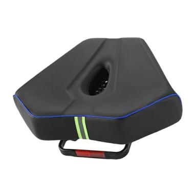 Imagem de Selim de bicicleta de montanha | Assento de selim confortável à prova d'água para bicicleta | Acessórios de bicicleta vazados espessos para passeios ao ar livre