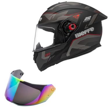 Imagem de Capacete Bieffe B12 Avant Preto Moto + Viseira Camaleao (58)