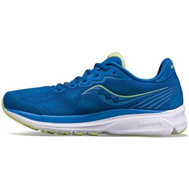 Imagem de Saucony Tênis de corrida masculino Ride 14, Royal/Limelight, 11