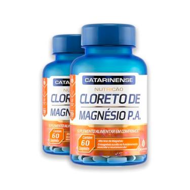 Imagem de Kit 2 Cloreto de Magnésio P.A. 60 Comprimidos Catarinense