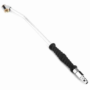 Imagem de HEEPDD Haste Inflável de Liga de Zinco de Cabeça Dupla, Compressores de Ar e Infladores de Pneus, Ferramenta de Reparo de Pneus de Enchimento Com Design à Prova de Vazamento para Carro, Bicicleta,