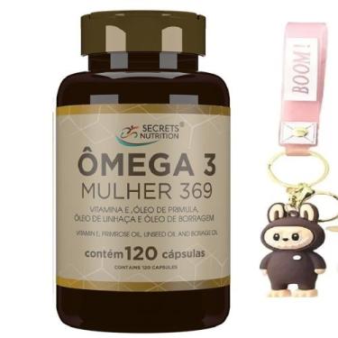 Imagem de Omega Mulher 3 6 9 Óleo Linhaça Borragem Primula Vitamina E 120 capsul