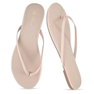 Imagem de EMMA NEW YORK Chinelos femininos, Patente bronze, 40